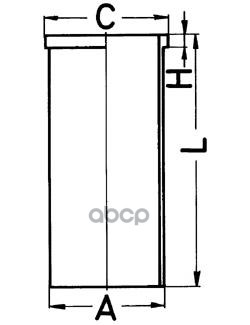 

гильза R 6 D130 Сухаяdaf F95 Дв.1160/Ws 225/259/282/295/242/268/315 Ks 89413110