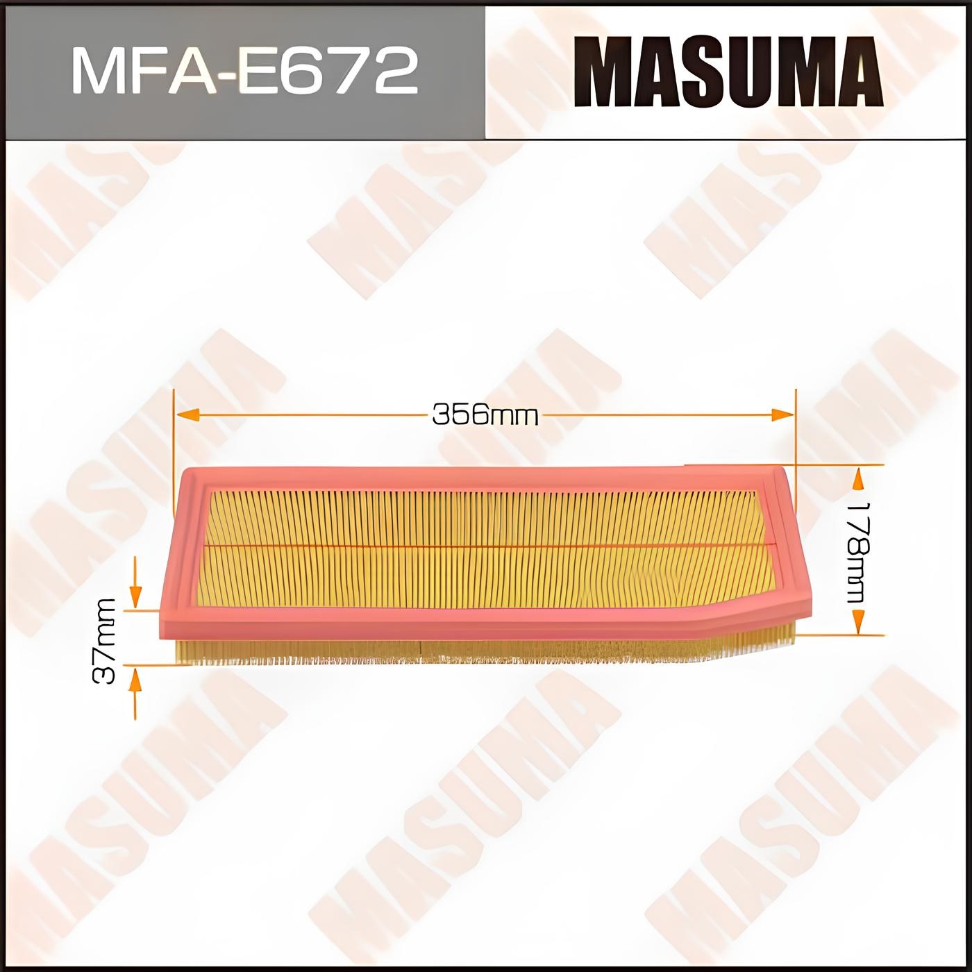 

Воздушный фильтр MASUMA mfae672