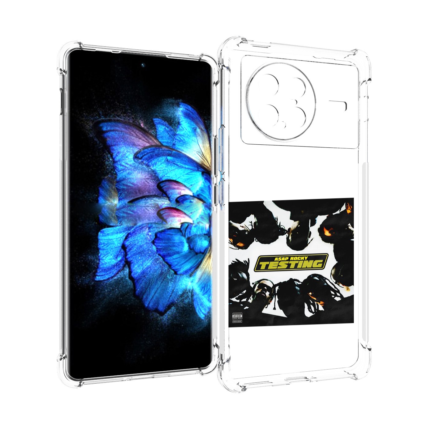 

Чехол MyPads ASAP Rocky - TESTING для Vivo X Note 5G, Прозрачный, Tocco