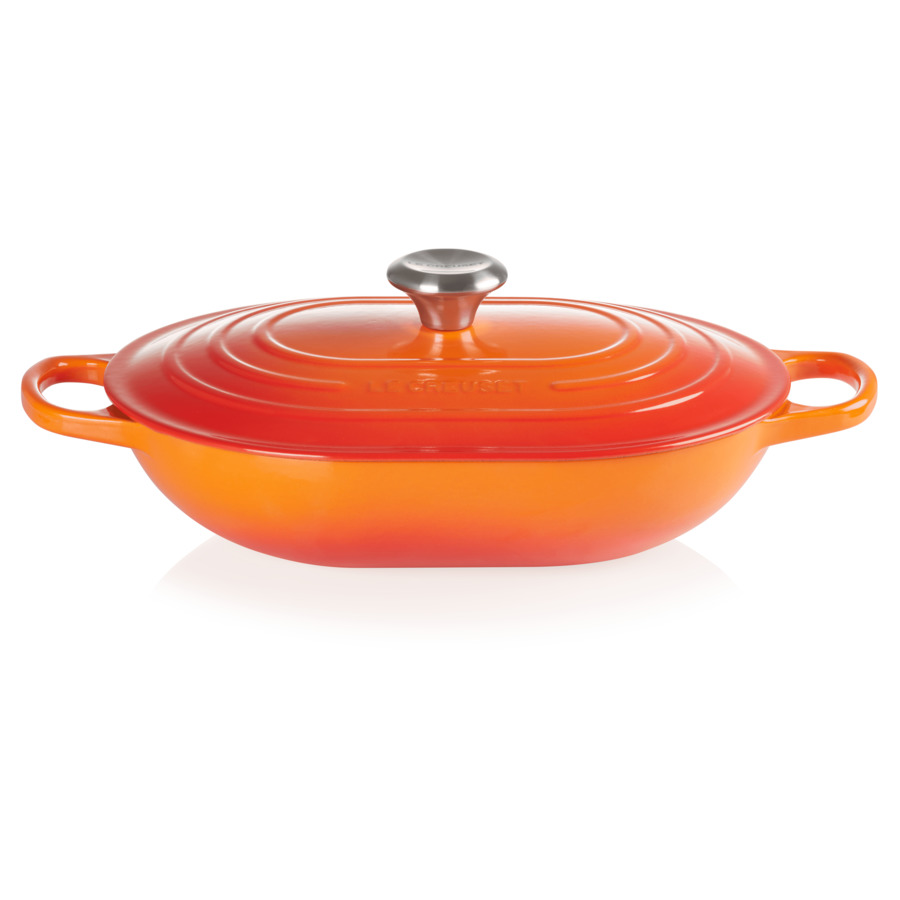 фото Кастрюля le creuset 6,7 л оранжевый