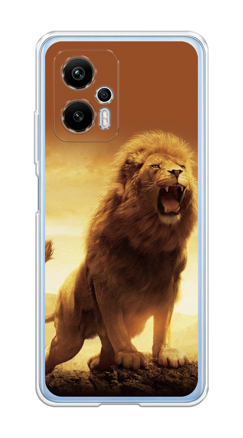 фото Чехол на xiaomi redmi note 12t pro "львиный рык" case place