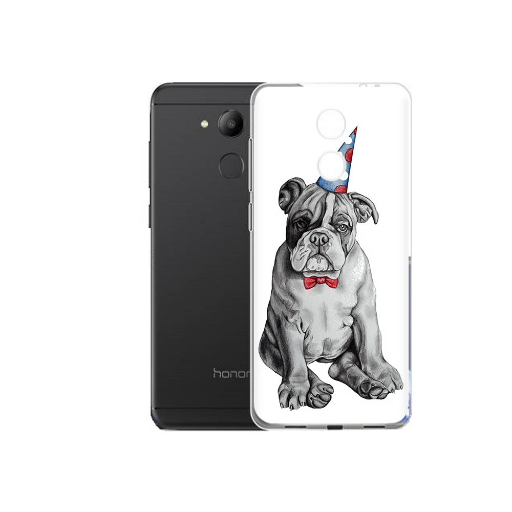 

Чехол MyPads Tocco для Honor 6C праздничный щенок (PT67887.49.554), Прозрачный, Tocco