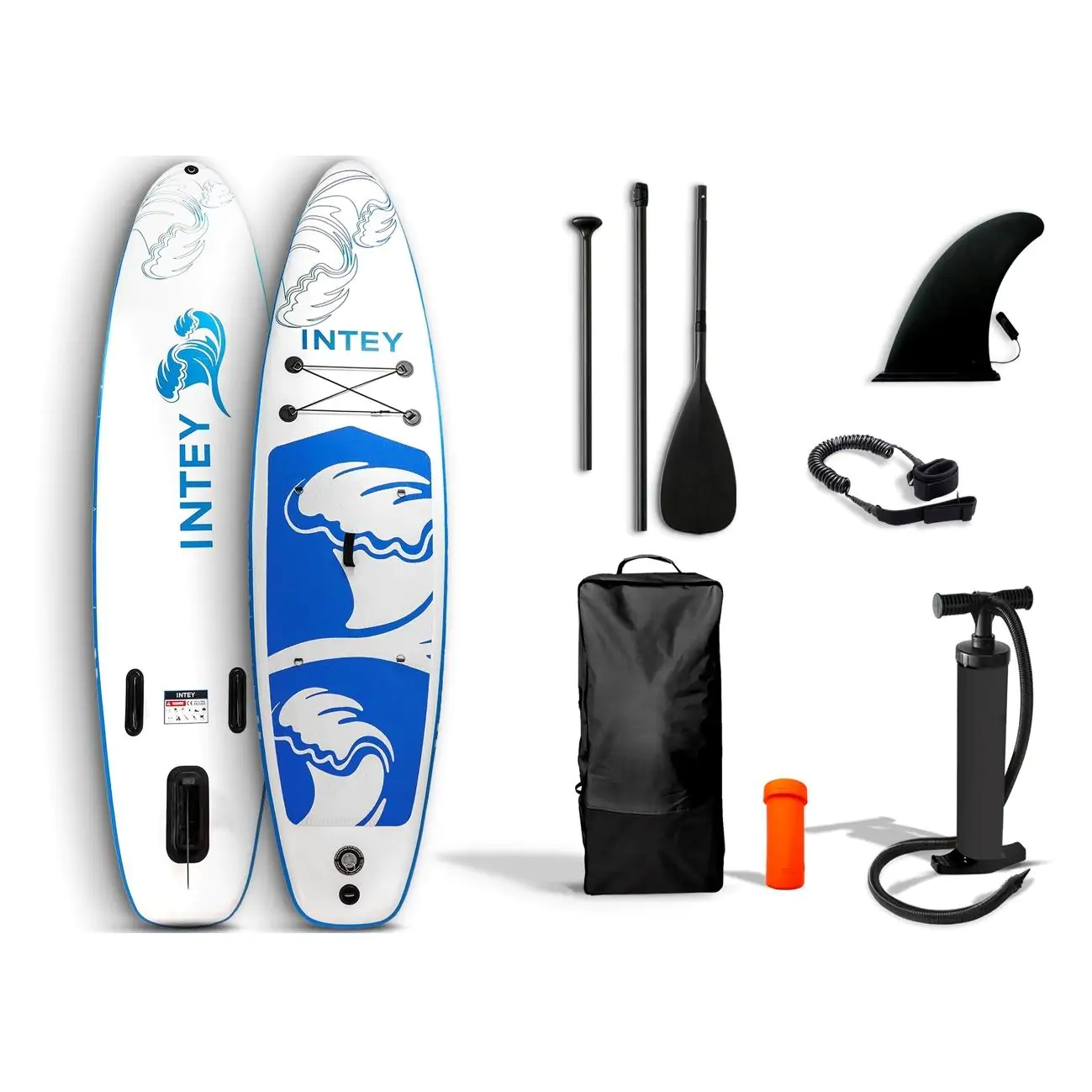 

SUP-борд INTEY White Cloud 335x86x15 см blue, Белый;синий, White Cloud