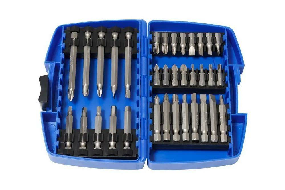 

Набор Бит 40 Пр, С Битодержателем, 1/4 Inch YATO арт. YT-04620