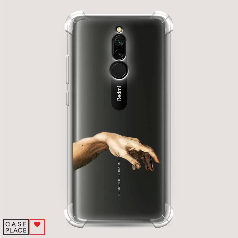 фото Противоударный силиконовый чехол "creazione di adamo 1" на xiaomi redmi 8 awog