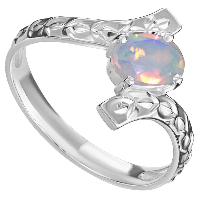 

Кольцо из серебра с опалом р.  LAZURIT-ONLINE 8179AG, 8179AG