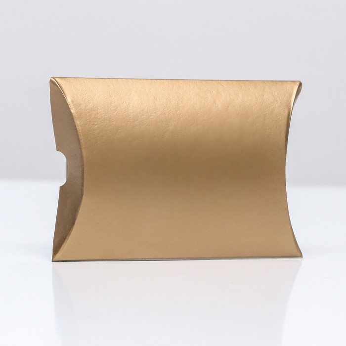 

Коробка складная UPAK LAND Подушка, золотая, 11x8x2 см, 10 шт, Золотистый