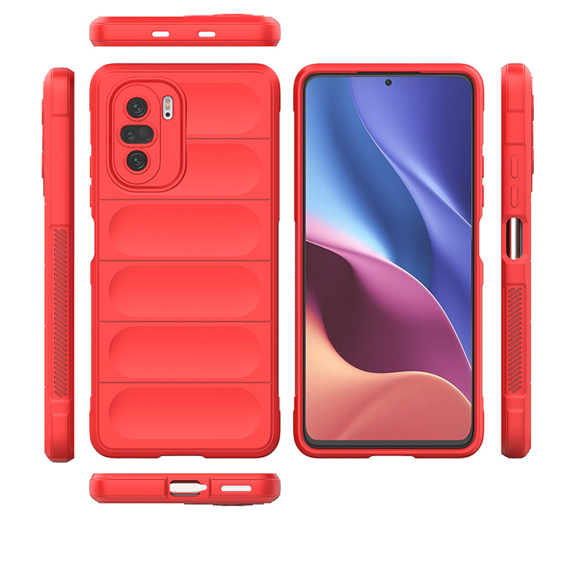

Чехол Flexible Case для Xiaomi Poco F3 (красный)
