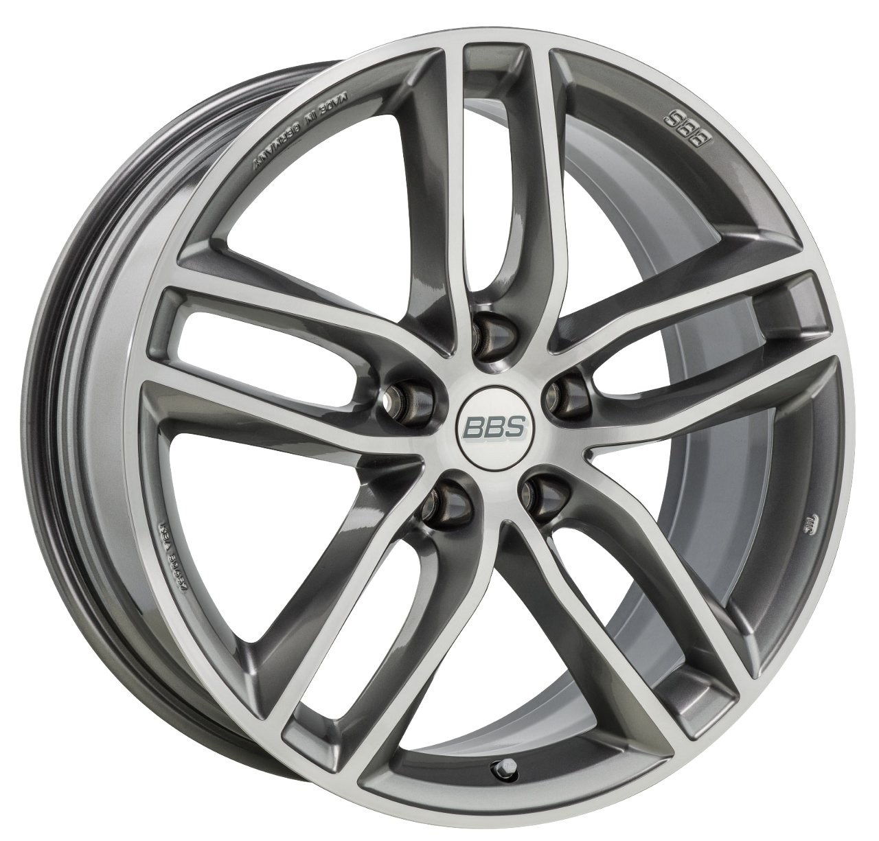 фото Колесный диск bbs sx0104 platinum silver diagedreht r18 8j 5x114,3 et40 nb 82 pfs 10018433