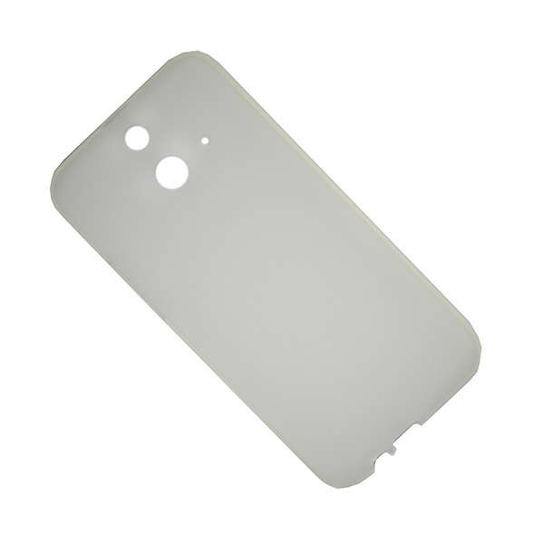 

Чехол для HTC One E8 силиконовый матовый <белый>