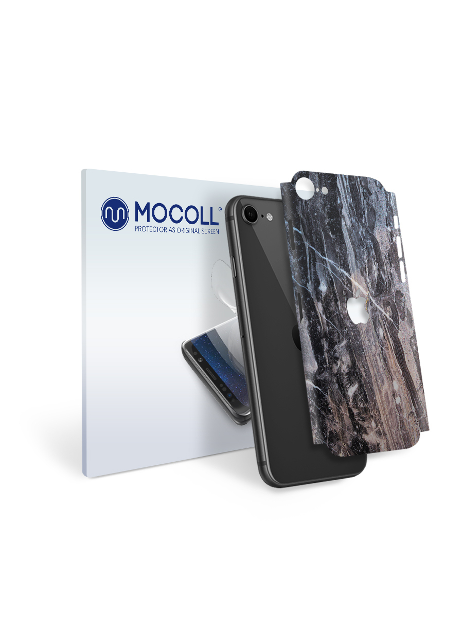 

Пленка защитная MOCOLL для задней панели Apple iPhone 7 PLUS Камень Серый