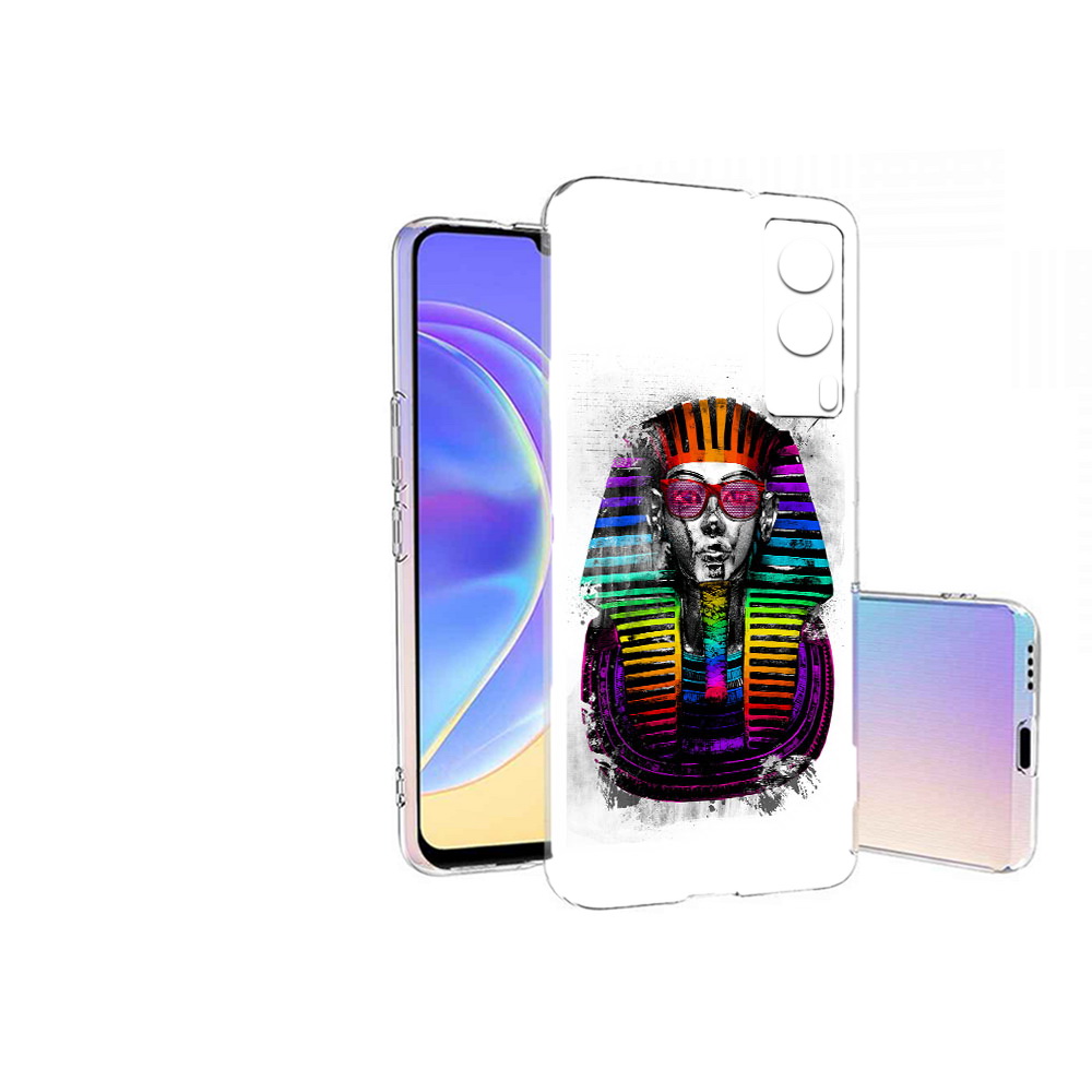 

Чехол MyPads Tocco для Vivo V21E модная богиня (PT161736.380.479), Прозрачный, Tocco