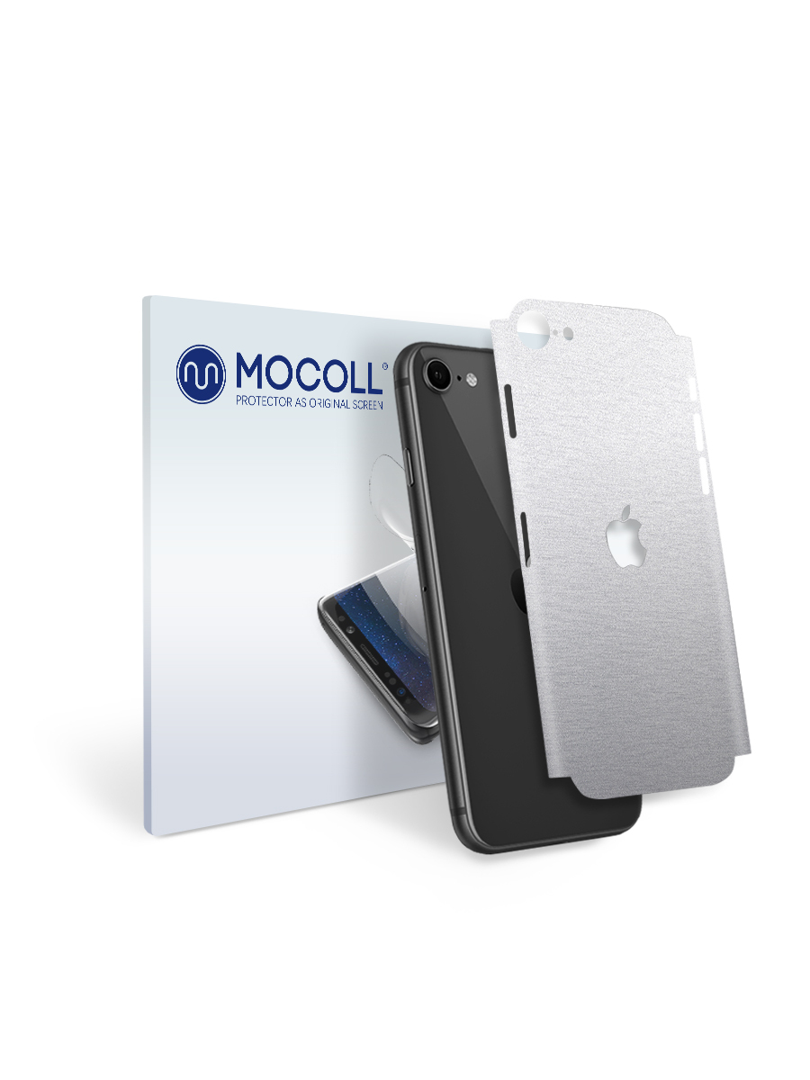 

Пленка защитная MOCOLL для задней панели Apple iPhone 7 Металлик Серебристый