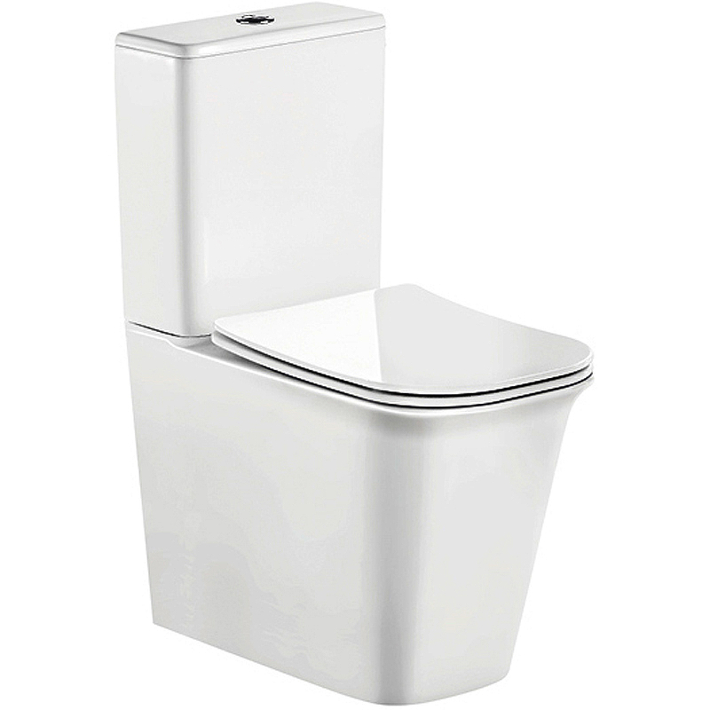 

CeramaLux Унитаз компакт 1222A с бачком и сиденьем микролифт