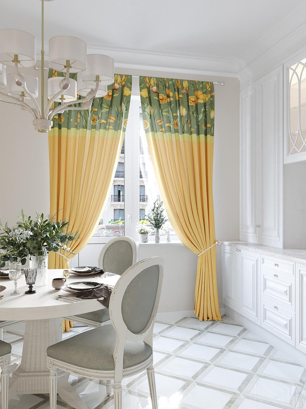 

Комплекты штор AT HOME Авелорин высота 280 см, ширина 150 см, Зеленый, 945570
