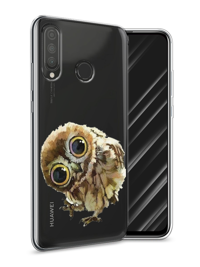 

Чехол Awog на Huawei P30 Lite "Любопытный совенок", Коричневый;белый;прозрачный, 67950-1