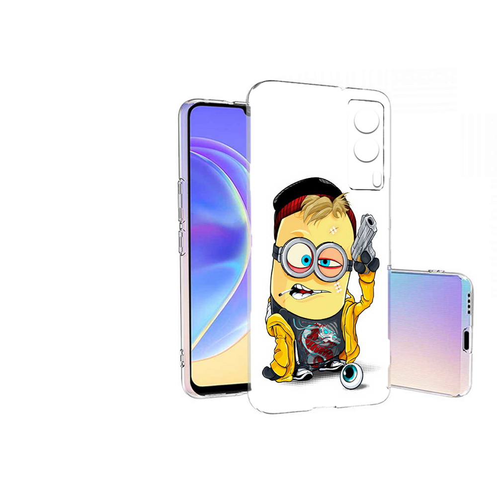 

Чехол MyPads Tocco для Vivo V21E миньон бандит (PT161736.380.475), Прозрачный, Tocco