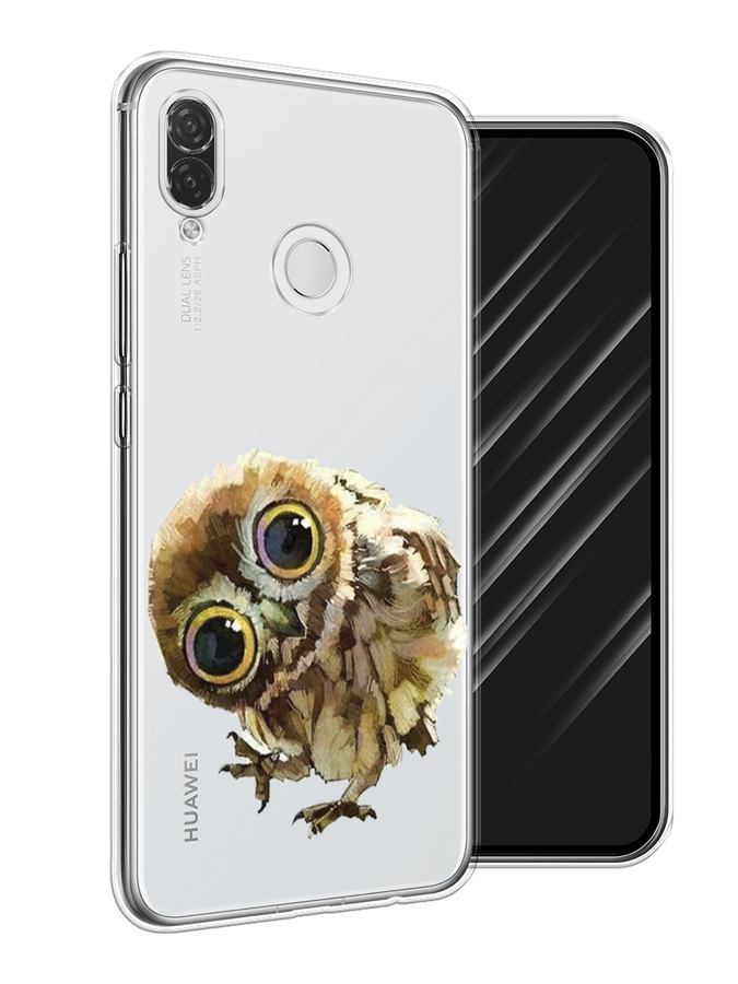 

Чехол Awog на Huawei P Smart Plus "Любопытный совенок", Коричневый;белый;прозрачный, 68250-1