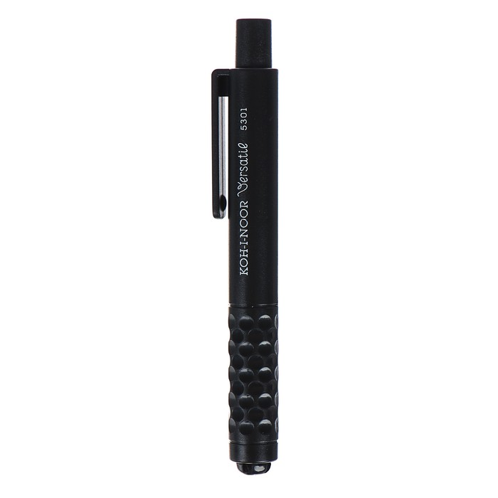 Держатель для карандашей Koh-I-Noor 5301, пластик с грифелем, L=120 мм, d=4,5-5,6 мм, черн