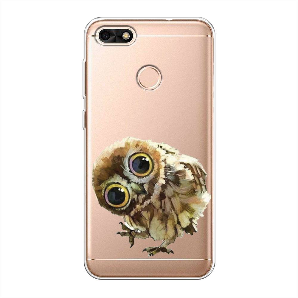 

Чехол Awog на Huawei Nova Lite (2017) "Любопытный совенок", Коричневый;белый;прозрачный, 64750-1