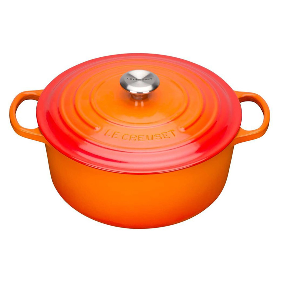 фото Кастрюля le creuset 5,3 л оранжевый