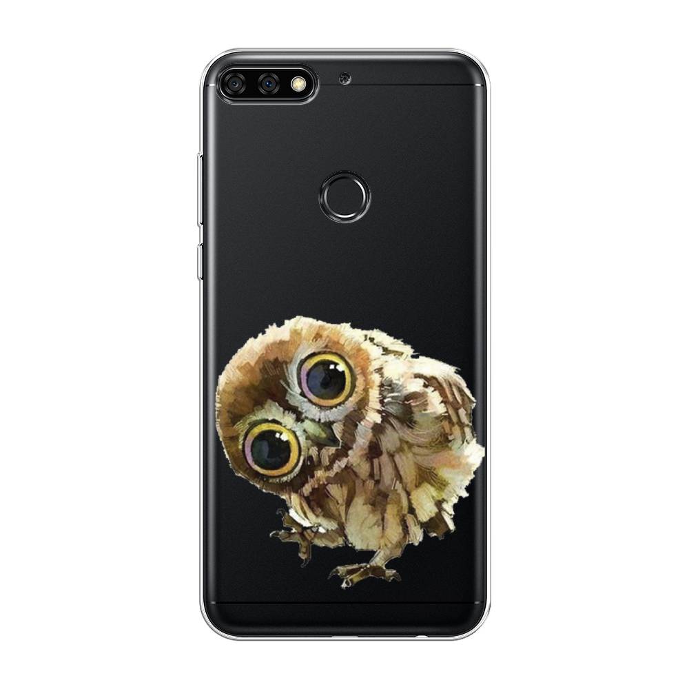 

Чехол Awog на Huawei Nova 2 Lite "Любопытный совенок", Коричневый;белый;прозрачный, 64650-1