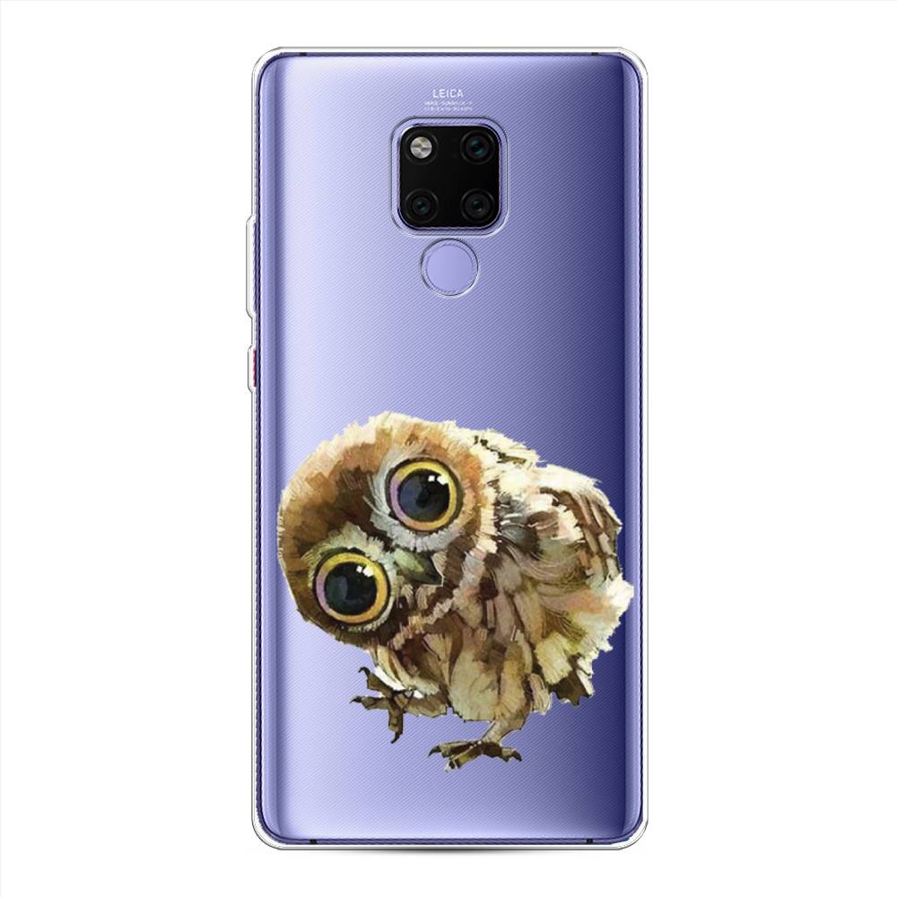 

Чехол Awog на Huawei Mate 20X "Любопытный совенок", Коричневый;белый;прозрачный, 66950-1