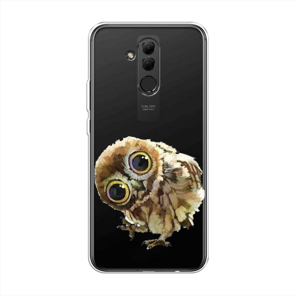 

Чехол Awog на Huawei Mate 20 Lite "Любопытный совенок", Коричневый;белый;прозрачный, 66650-1