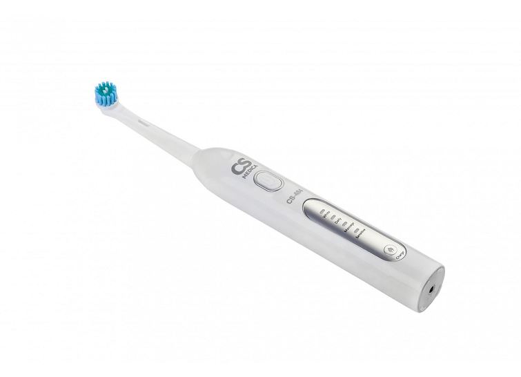 Зубная щетка электрическая CS Medica CS-484 с зарядным устройством электрическая зубная щетка cs medica cs 888 h голубая