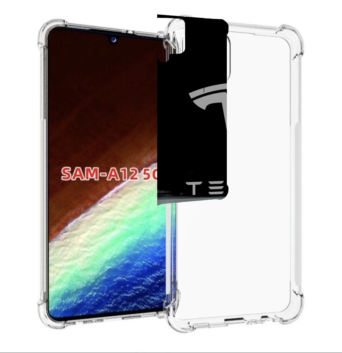 

Чехол MyPads Тесла для Samsung Galaxy A12 (SM-A125F) 2020/21/A12 Nacho SM-A127F, Прозрачный, Tocco