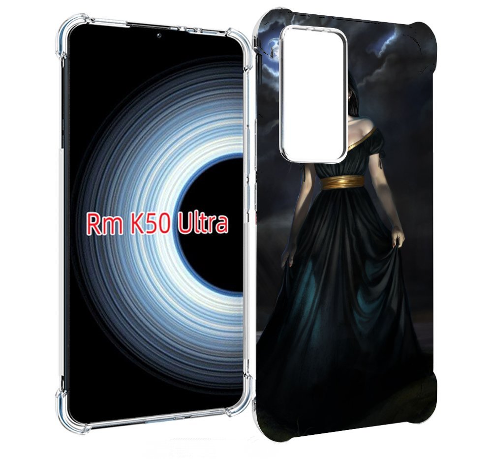 

Чехол MyPads девушка с порезом на горле женский для Xiaomi 12T / Redmi K50 Ultra, Прозрачный, Tocco