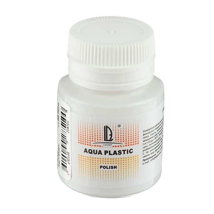 

Лак для мягких поверхностей, акриловый глянцевый, на водной основе 20 мл, LUXART Aqua Plas, Прозрачный, Aqua Plastic