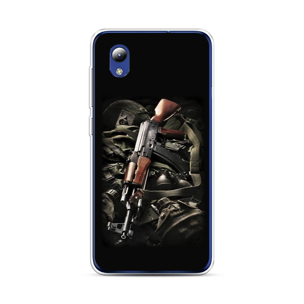 

Чехол Awog на ZTE Blade A31 Lite / ЗТЕ Блэйд A31 Lite "Автомат", Разноцветный, 134750-5