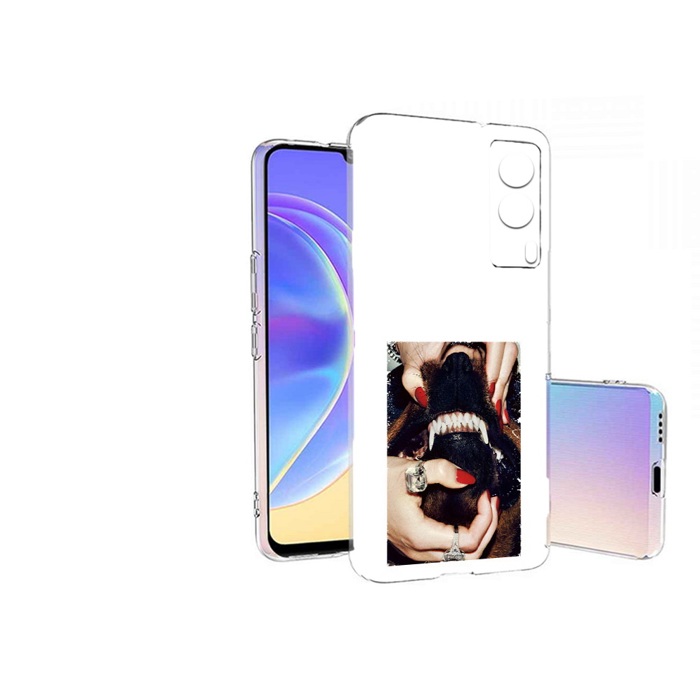 

Чехол MyPads Tocco для Vivo V21E маникюр (PT161736.380.457), Прозрачный, Tocco