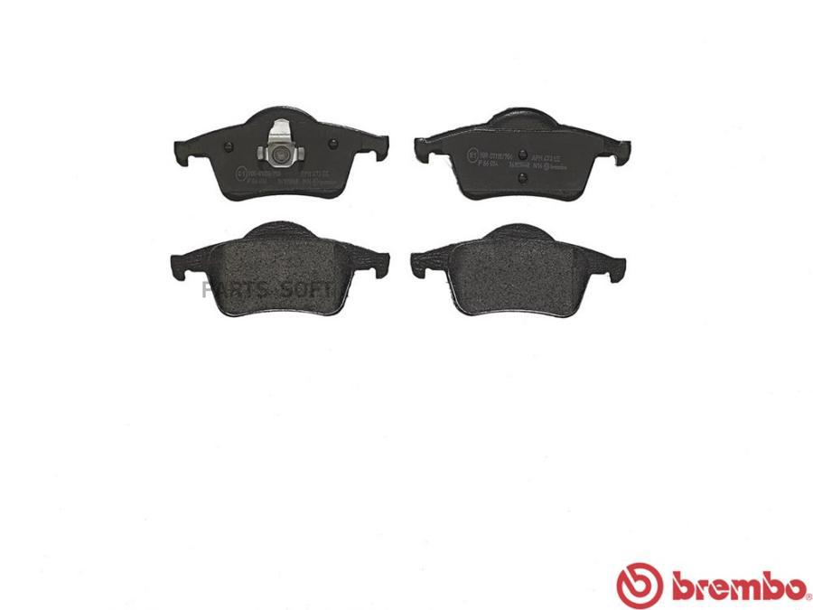 

Колодки дисковые з. volvo s80/s60/v70/c70/xc70 2.5d5 9 P86014 =714 00=725 000b-sx=fdb1383