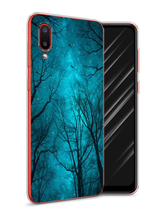 

Чехол Awog на Samsung Galaxy A02 / Самсунг A02 "Сказочный лес", Разноцветный, 2102550-4
