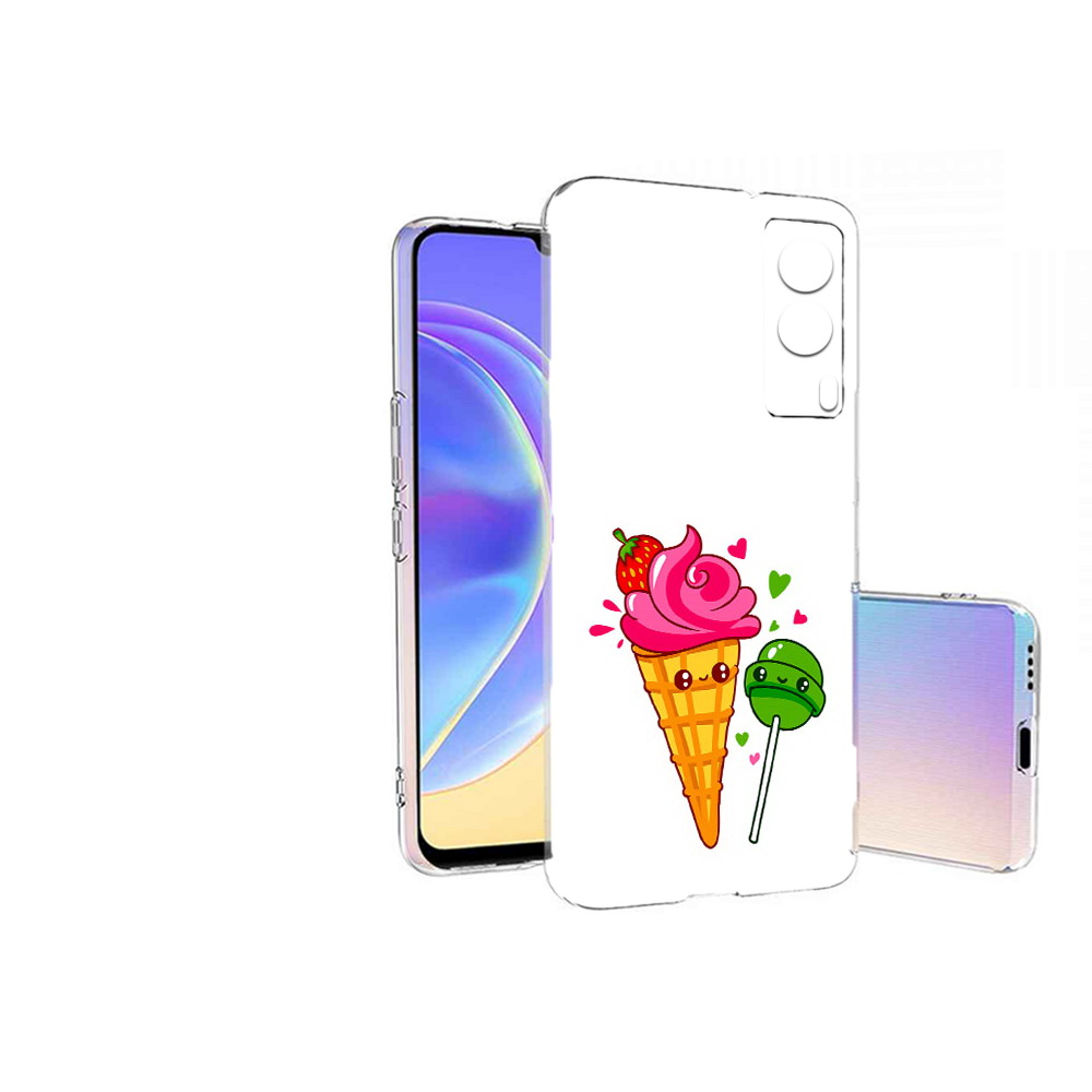

Чехол MyPads Tocco для Vivo V21E Вкусняшки (PT161736.380.45), Прозрачный, Tocco