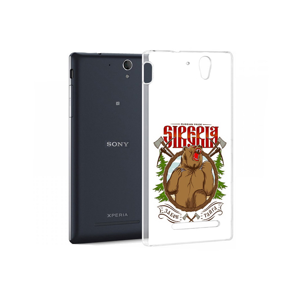 

Чехол MyPads Tocco для Sony Xperia C5 Ultra Тайга (PT16261.253.168), Прозрачный, Tocco