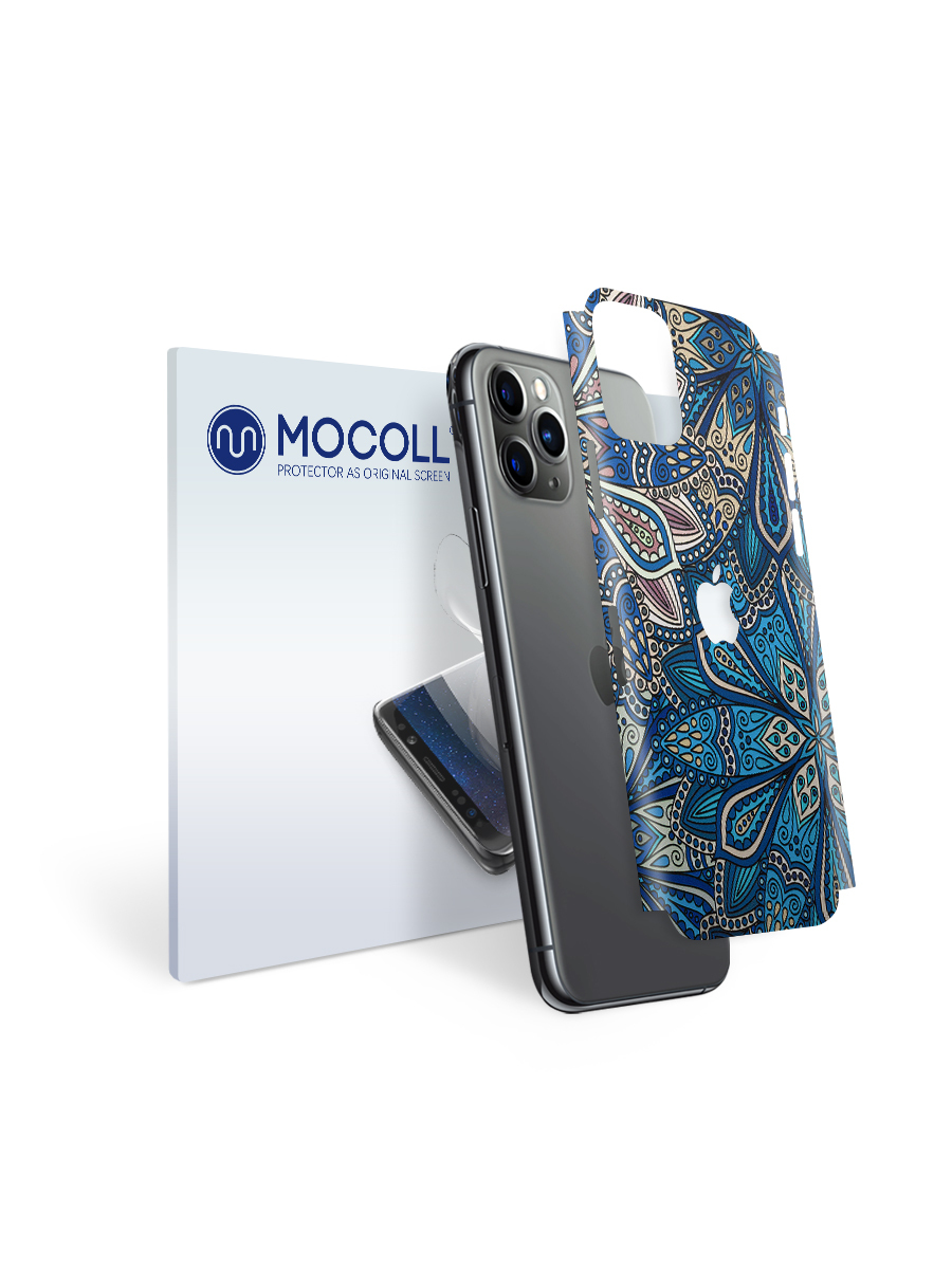 

Пленка защитная MOCOLL для задней панели Apple iPhone XS MAX Богемный узор Флораль