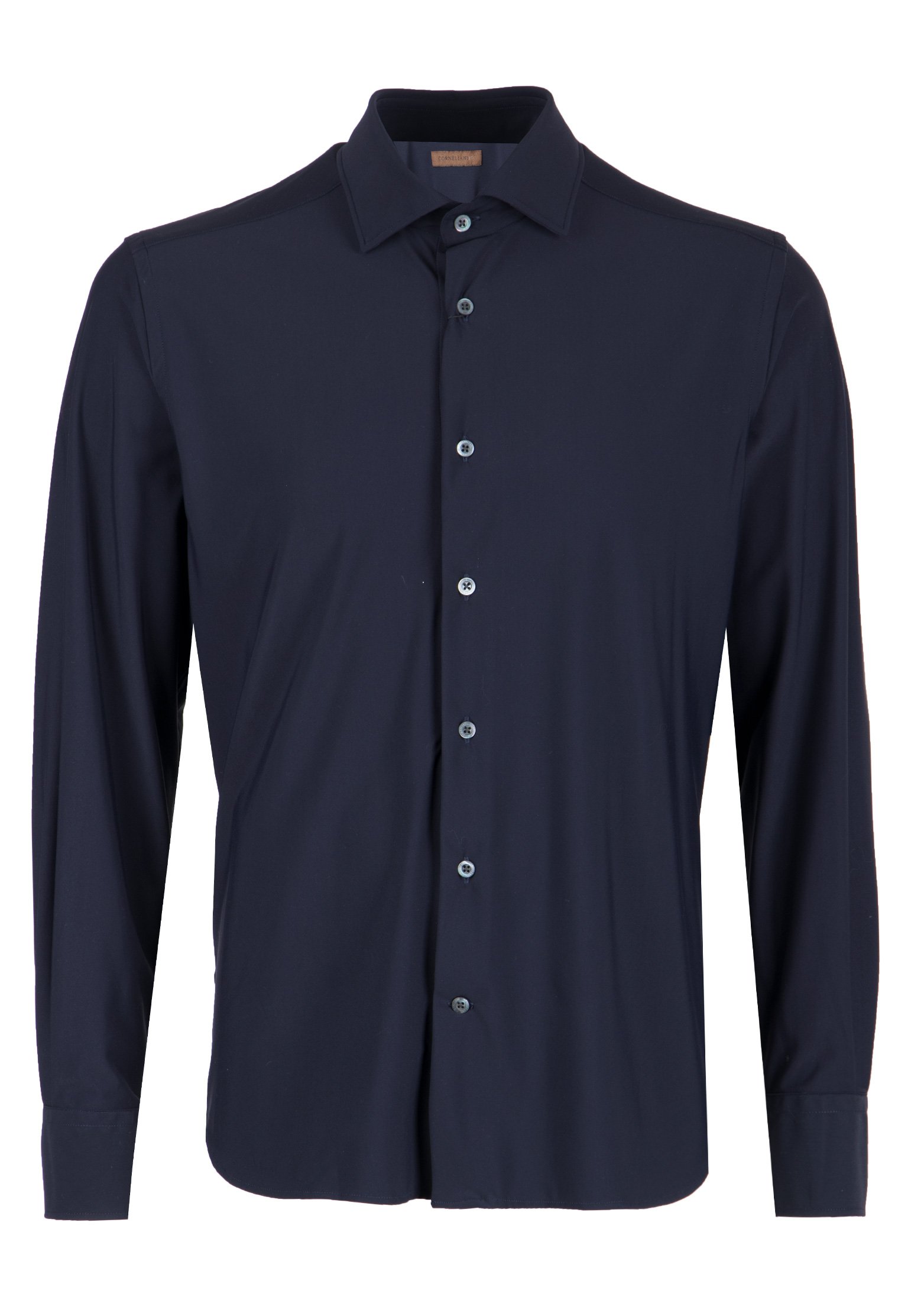 Рубашка мужская Corneliani 109739 синяя 38