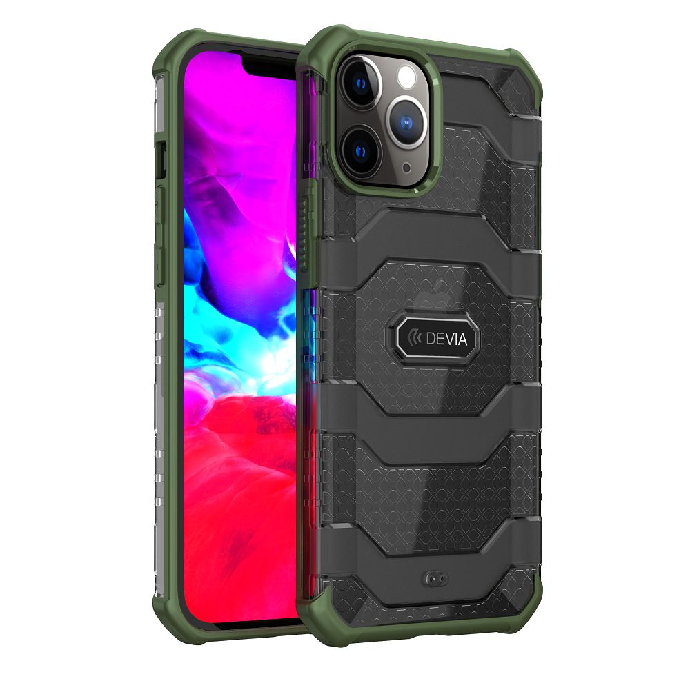 

Чехол противоударный Devia Vanguard Shockproof Case для iPhone 13 Pro Max - Army Green, Зеленый