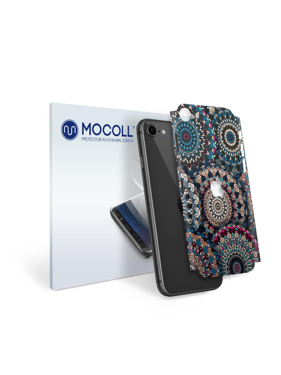 

Пленка защитная MOCOLL для задней панели Apple iPhone 8 PLUS Богемный узор Искон