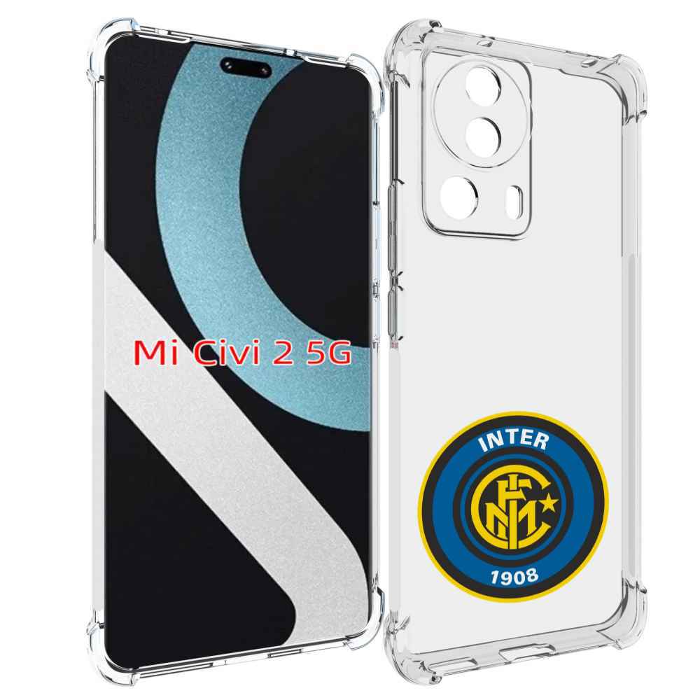 

Чехол MyPads фк интер мужской для Xiaomi Civi 2, Прозрачный, Tocco