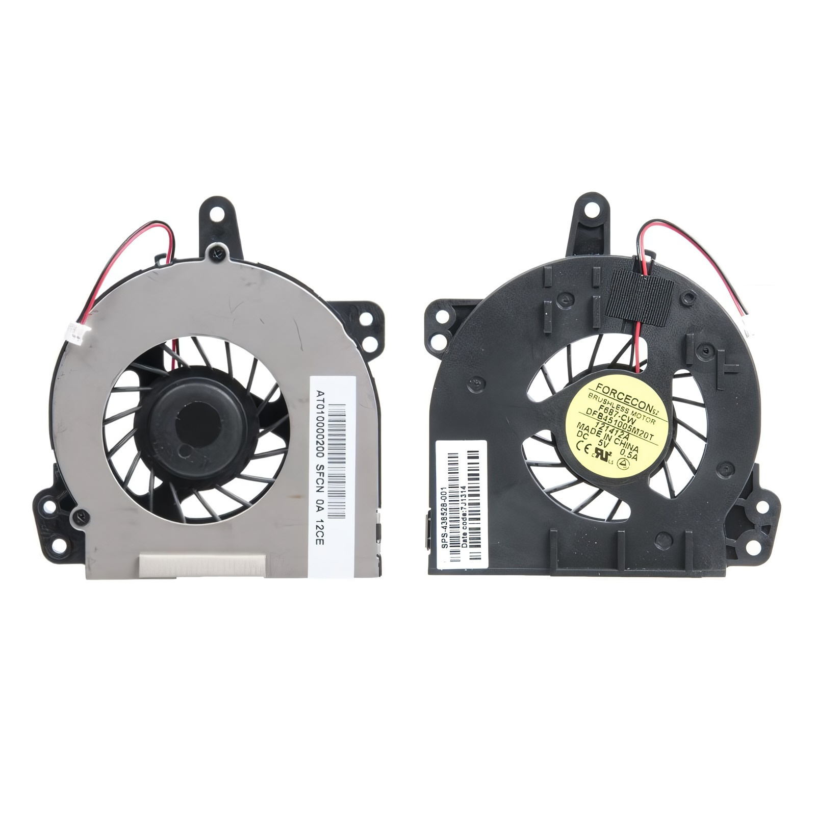 

Кулер для ноутбука HP 500 510 520 530 540 G7000 KSB0505HA, 462404-001