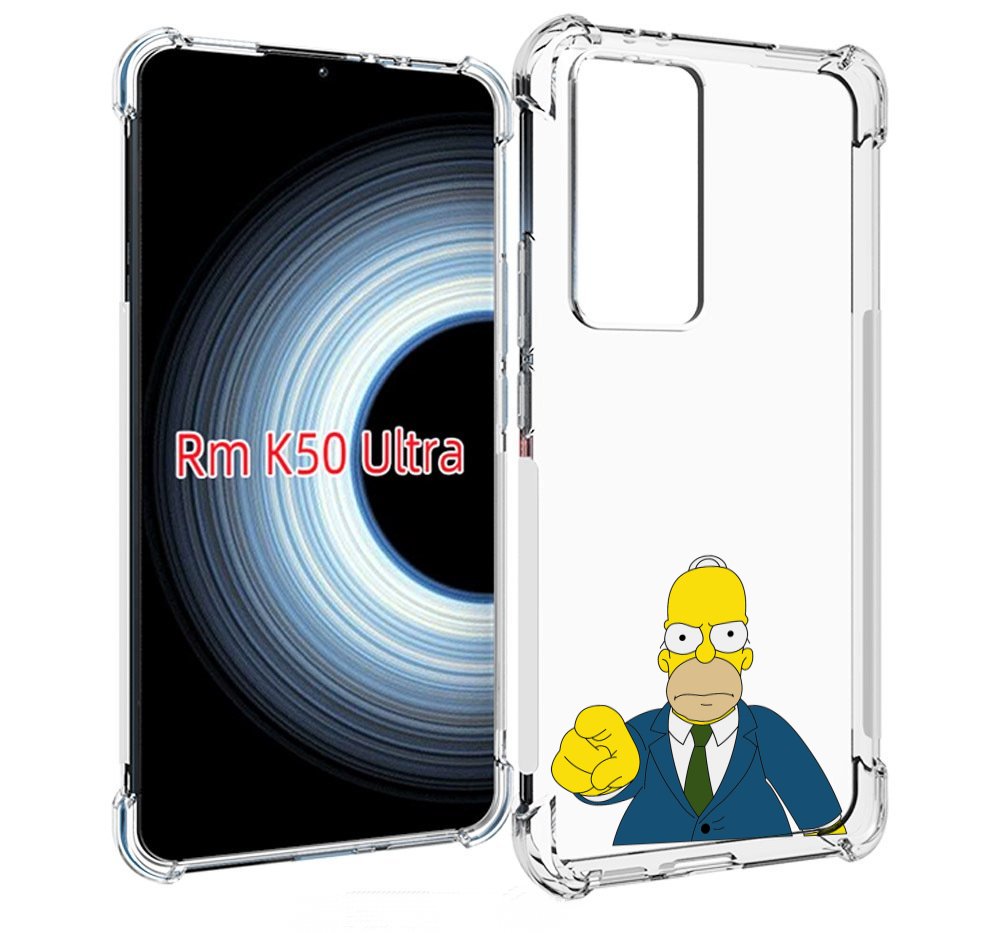 

Чехол MyPads гомер-злой для Xiaomi 12T / Redmi K50 Ultra, Прозрачный, Tocco