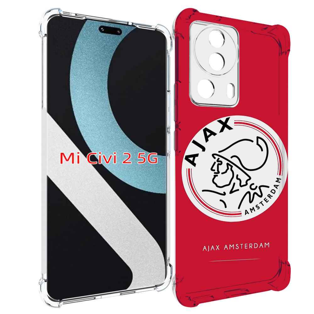 

Чехол MyPads фк аякс амстердам для Xiaomi Civi 2, Прозрачный, Tocco