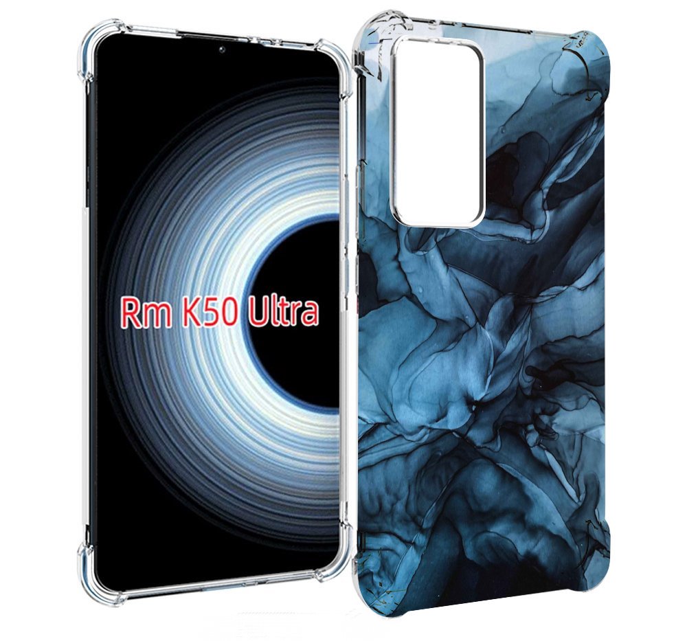 

Чехол MyPads голубой дымок для Xiaomi 12T / Redmi K50 Ultra, Прозрачный, Tocco