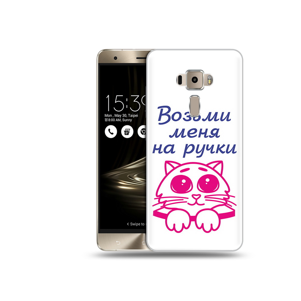 Чехол MyPads Tocco для Asus ZenFone 3 Neo (ZE520KL) мяу (PT38045.651.491)
