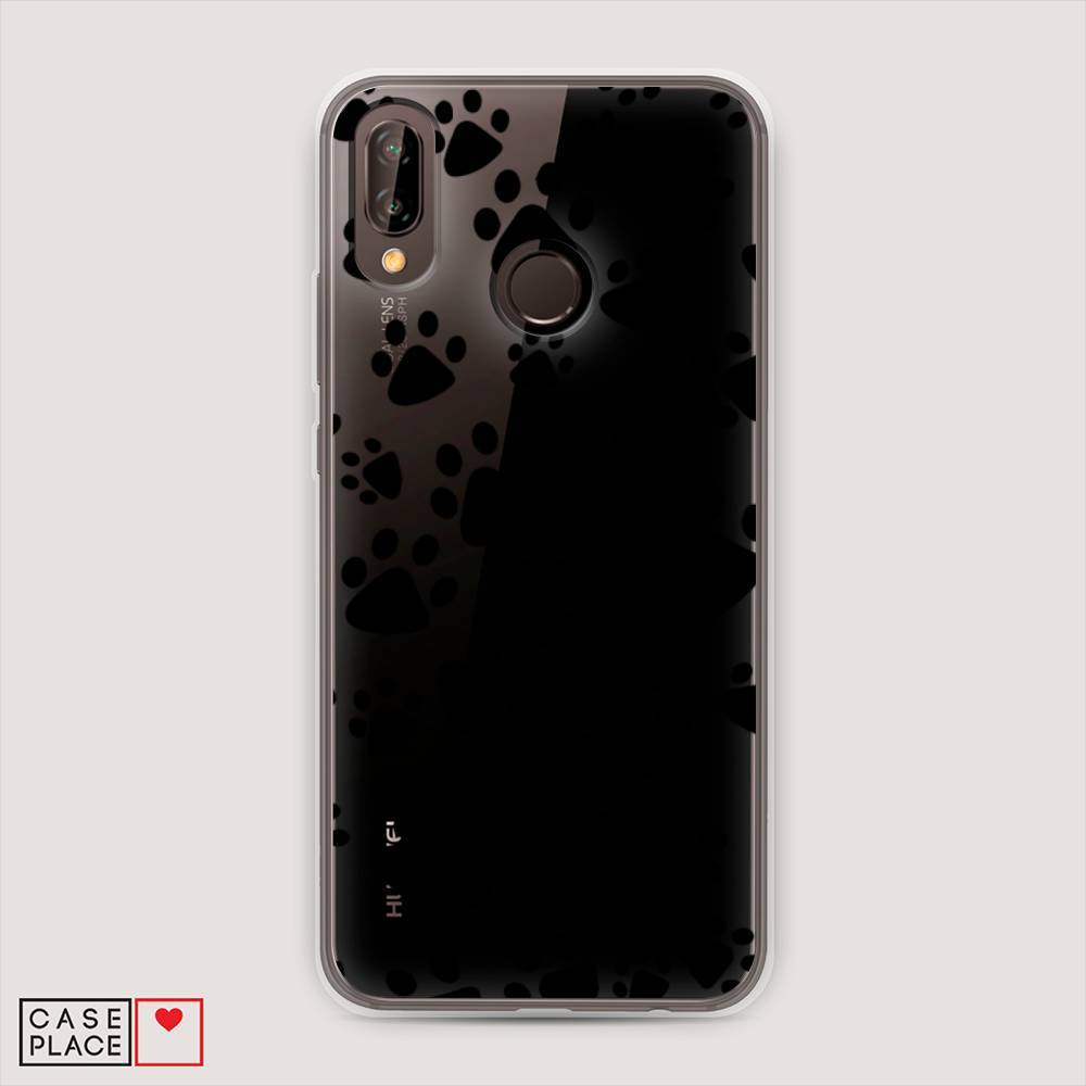 

Чехол Awog "Лапки черные" для Huawei Nova 3