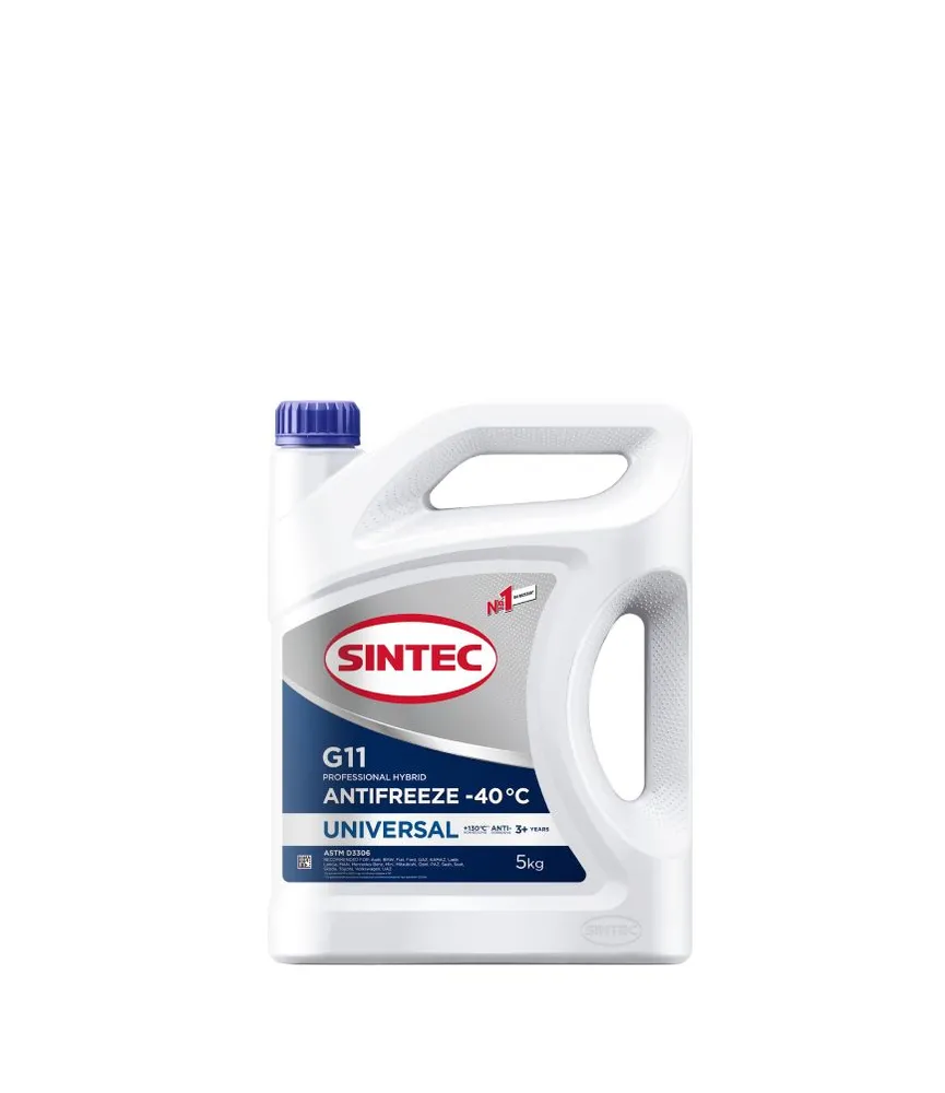

Антифриз Bosch 800522 Sintec Universal, -40, синий, G11 5 кг